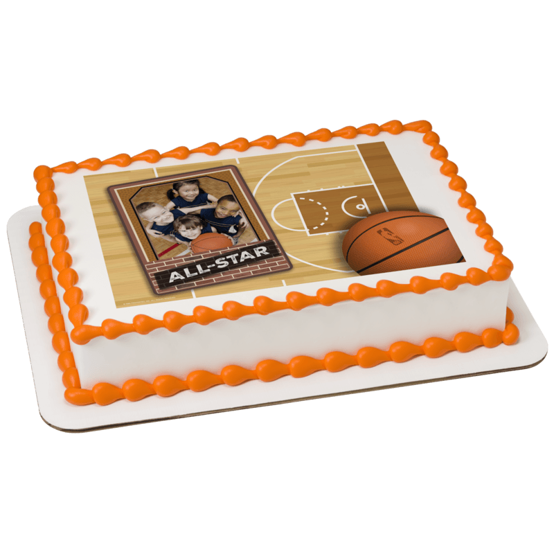 NBA All-Star Court Cake