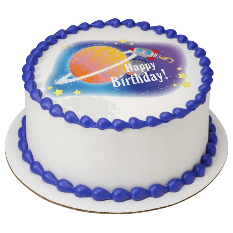 Space Birthday Cake