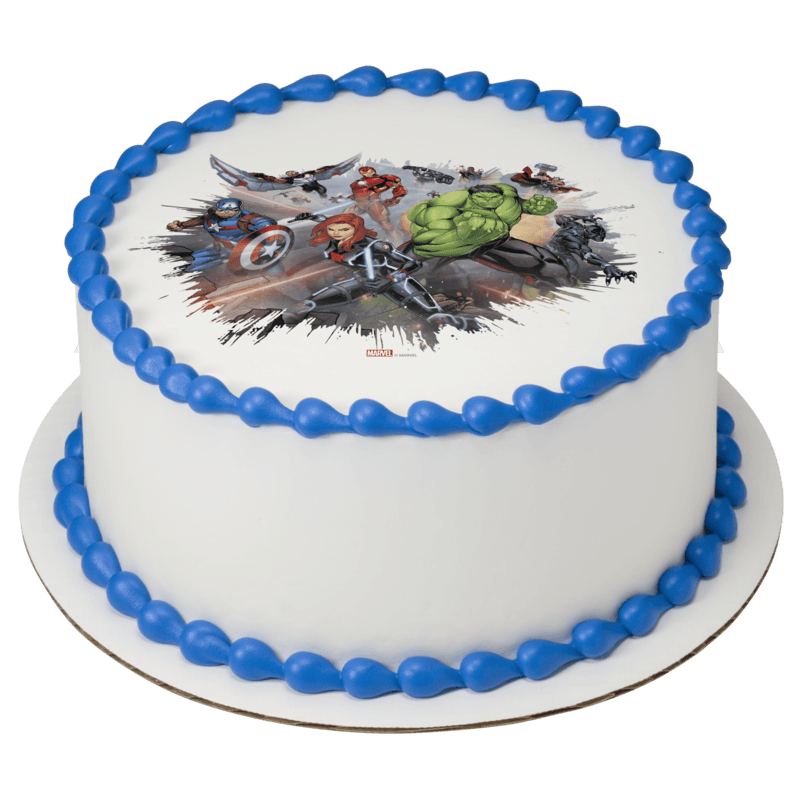 MARVEL Avengers I Am An Avenger Cake