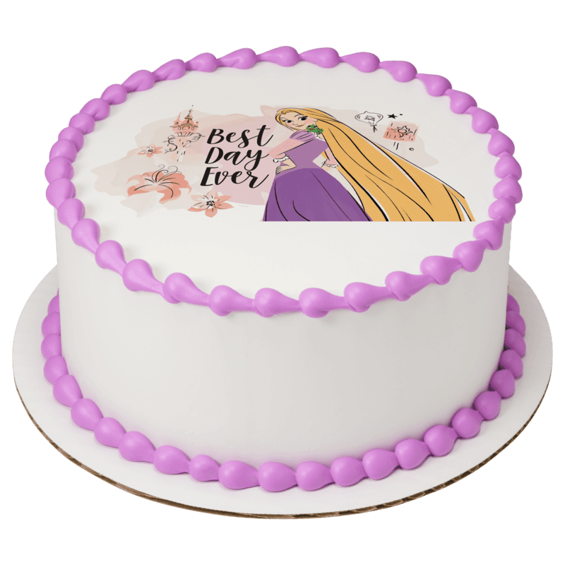Disney Princess Rapunzel Best Day Ever Cake