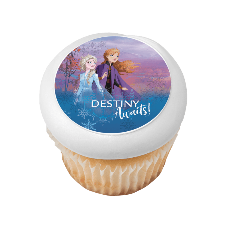 Disney Frozen II Destiny Awaits Cupcake
