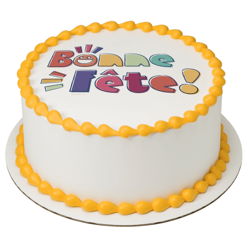 Bonne Fête! Cake
