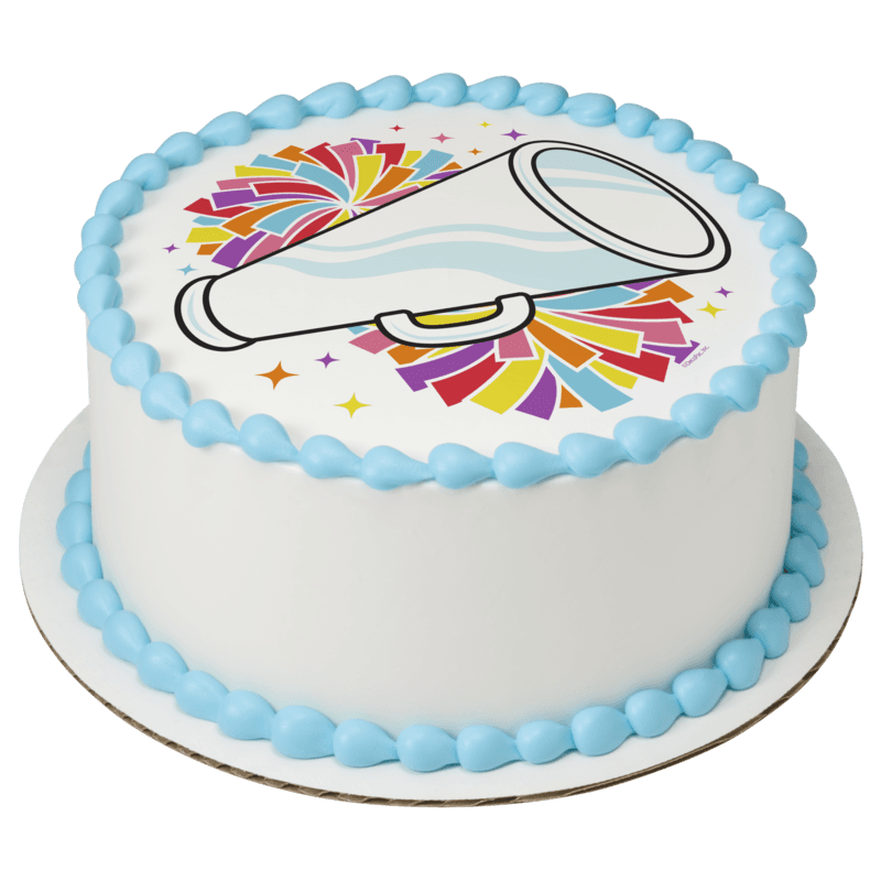 Cheer Megaphone Cake