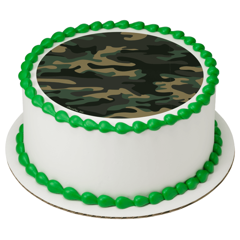 Camo Cake