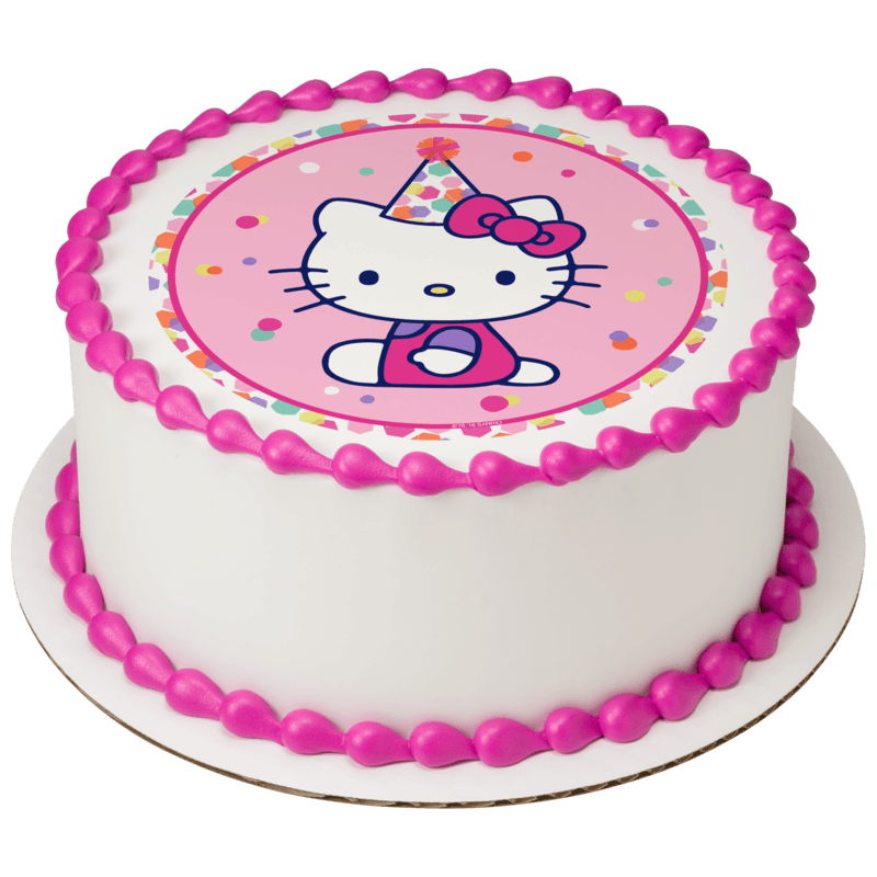 Hello Kitty® Party Hat Cake