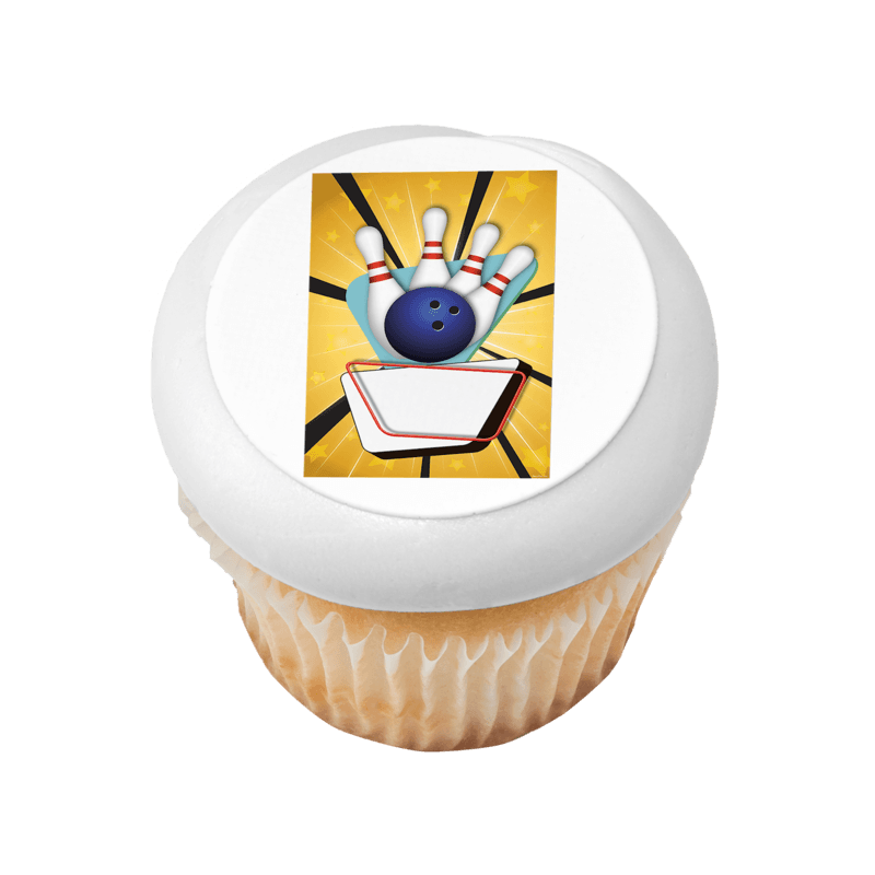 Bowling Cupcake