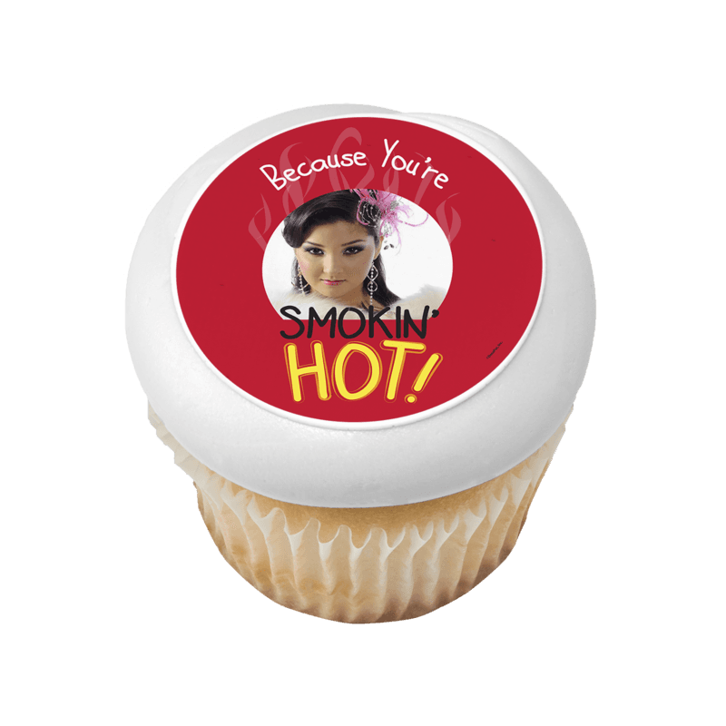 Because You're SMOKIN' HOT! Cupcake
