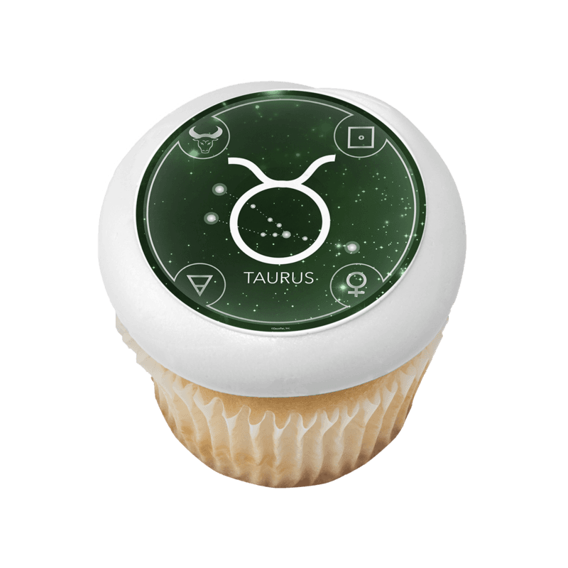 Zodiac Taurus Cupcake