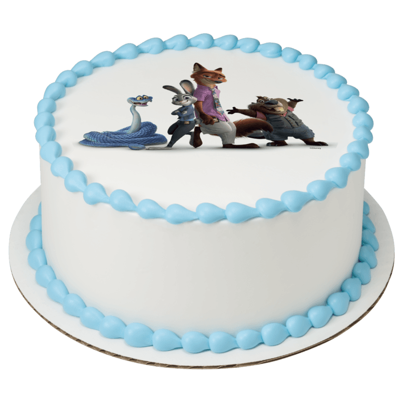 Disney's Zootopia 2 Watch and Learn Cake