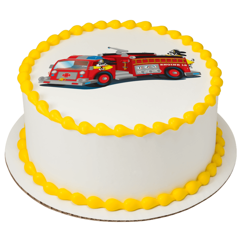 Firetruck Cake