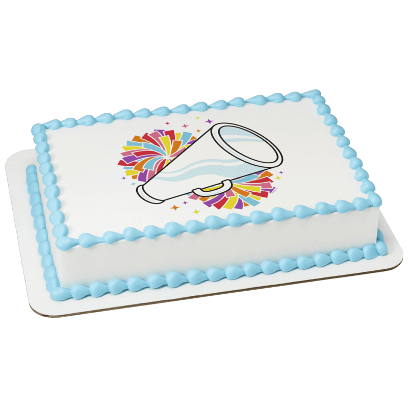 Cheer Megaphone Cake
