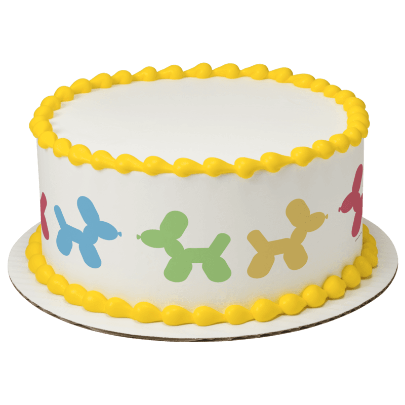 Balloon Dog Cake