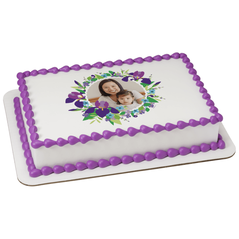 Blooming Iris Cake