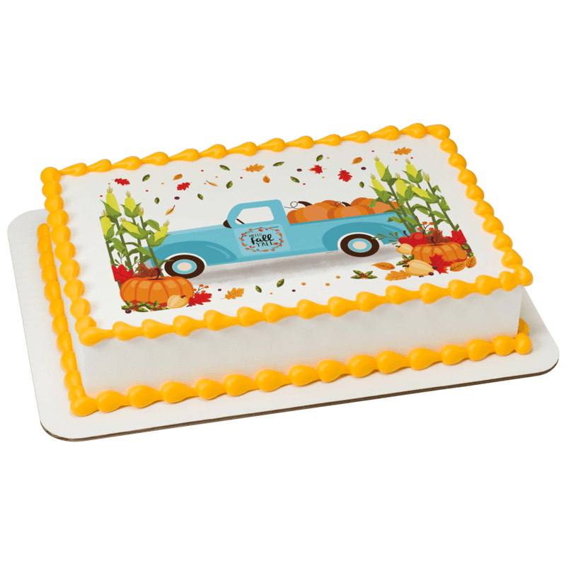 Hello Fall Y'all Cake
