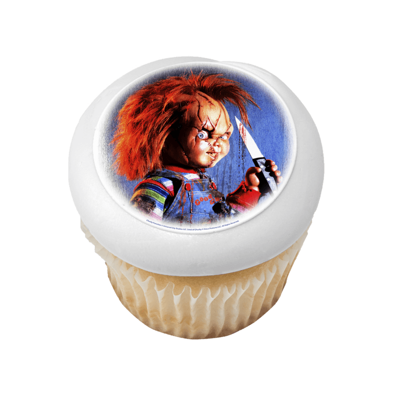 Child's Play Chucky Cupcake