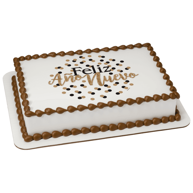 Feliz Año Nuevo Cake