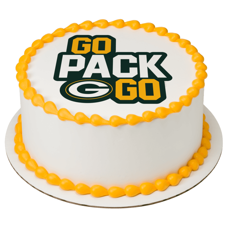 NFL Green Bay Packers Go Pack Go Cake