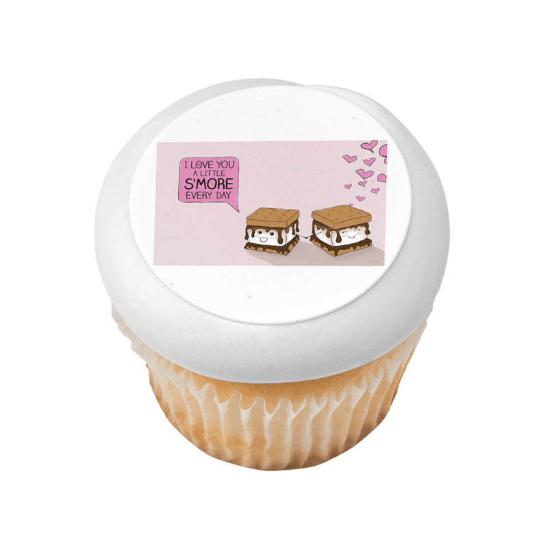 A Little S'more Every Day Cupcake