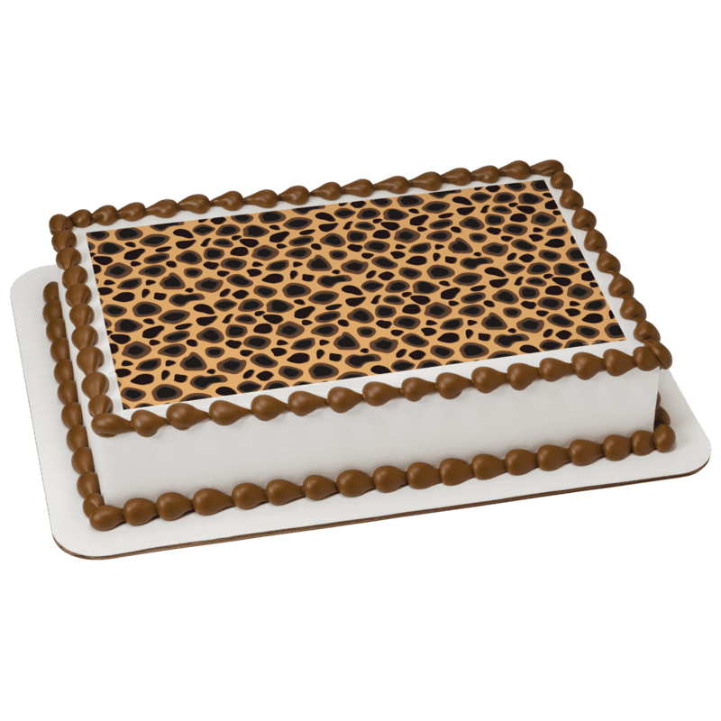 Leopard Pattern Cake
