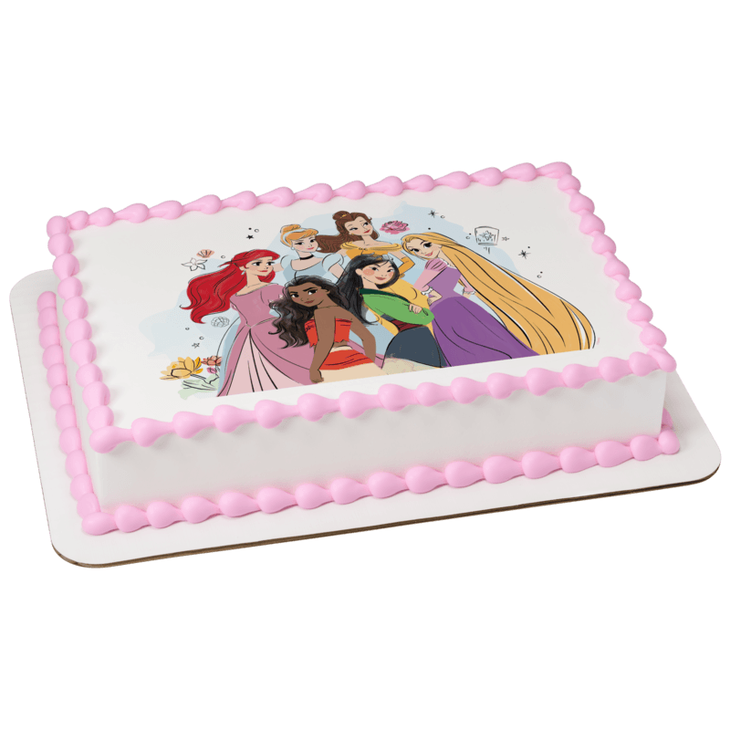 Disney Princess Together Cake
