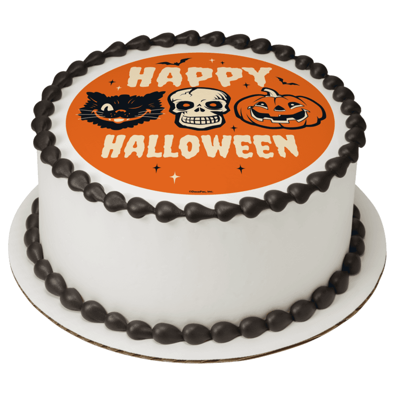 Frightful Halloween Cake