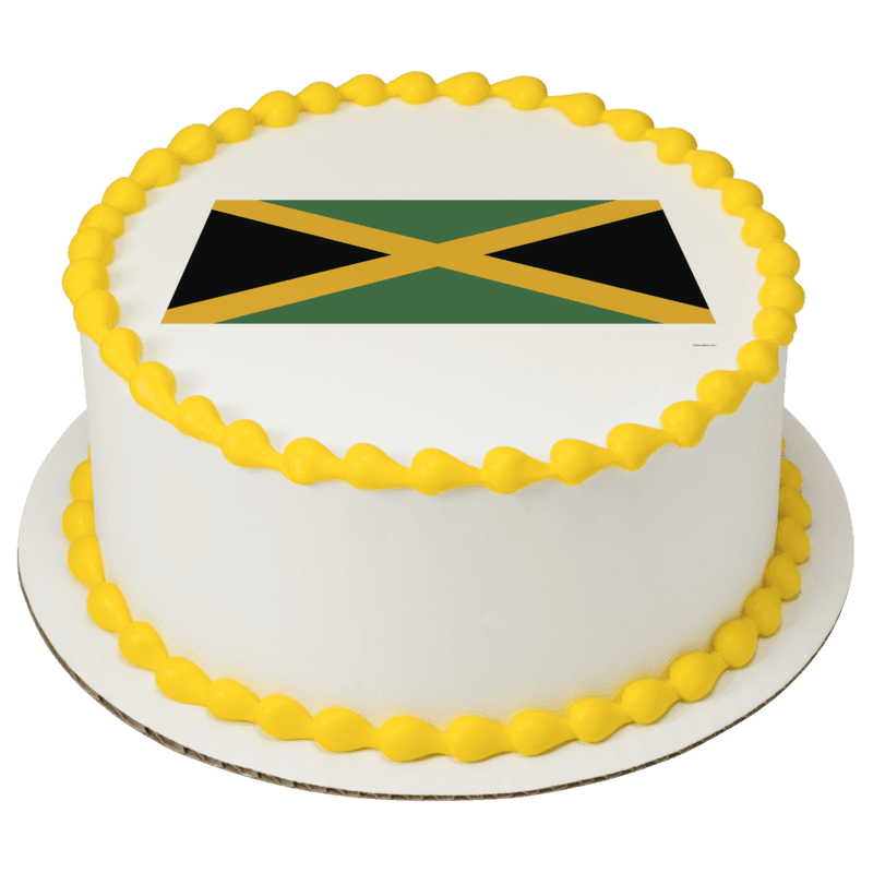 Jamaica Country Flag Cake
