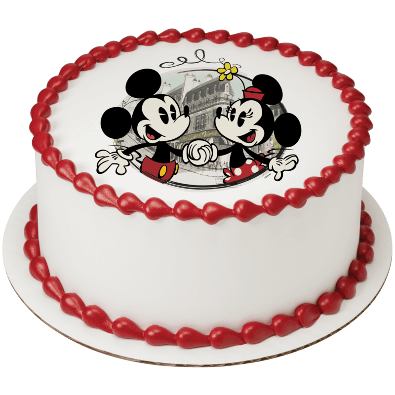 Mickey Mouse & Friends Cafe Minnie Cake