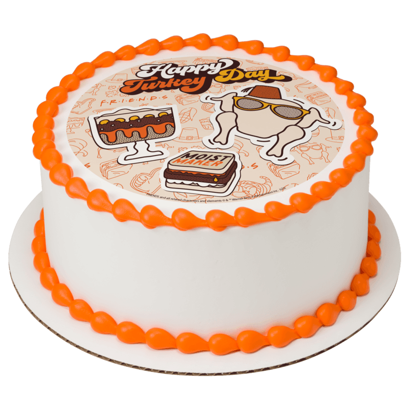 Friends Thankful Cake