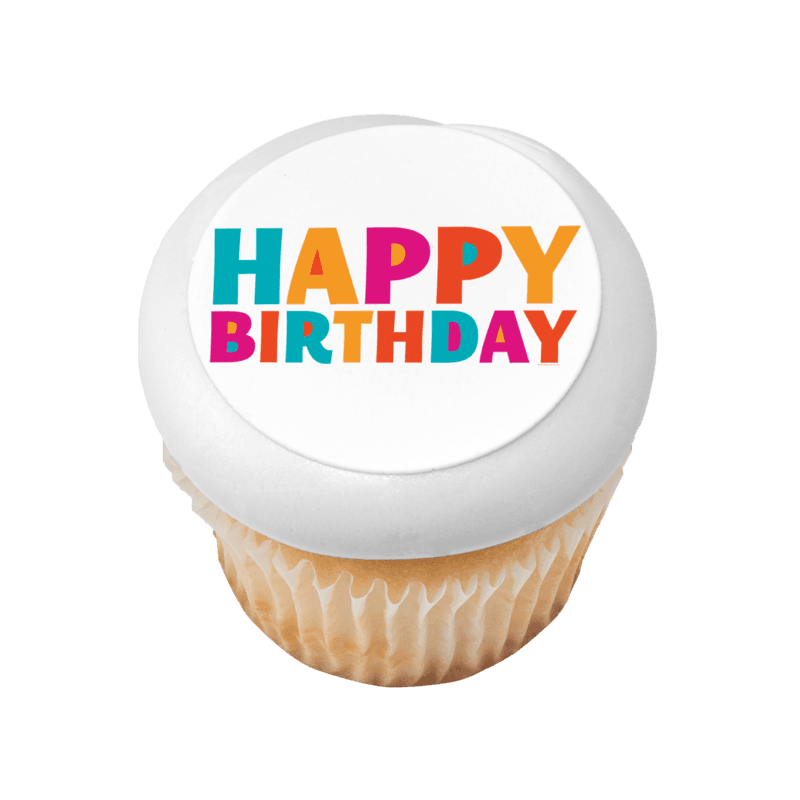Birthday Fiesta Cupcake