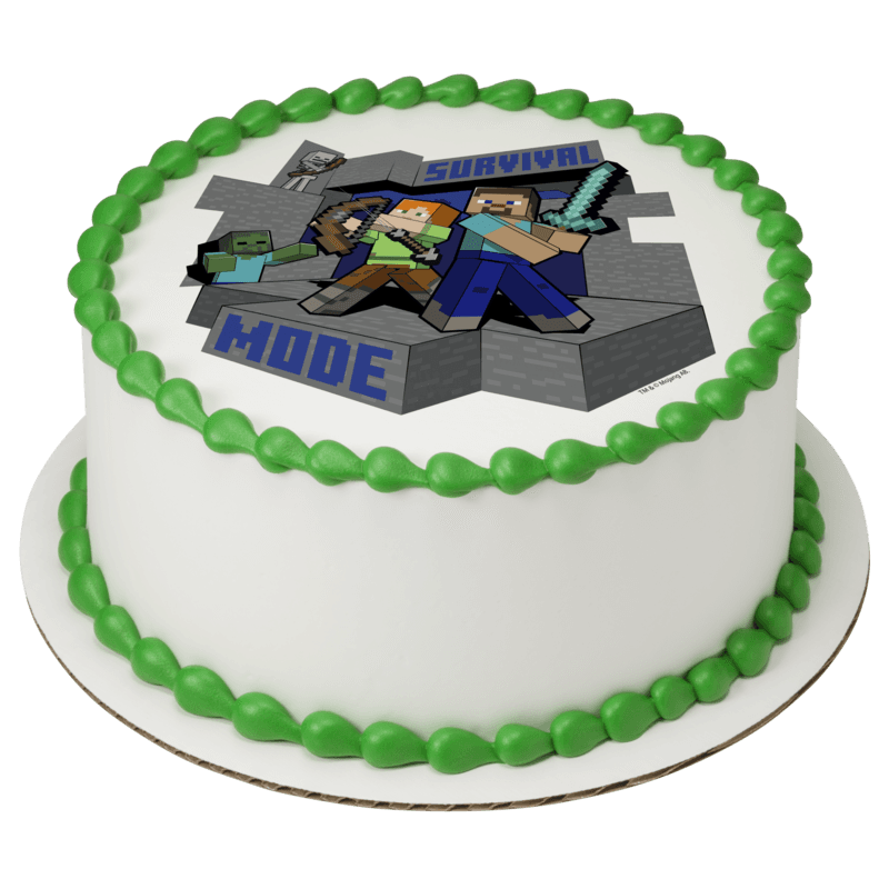 MINECRAFT Survival Mode Cake
