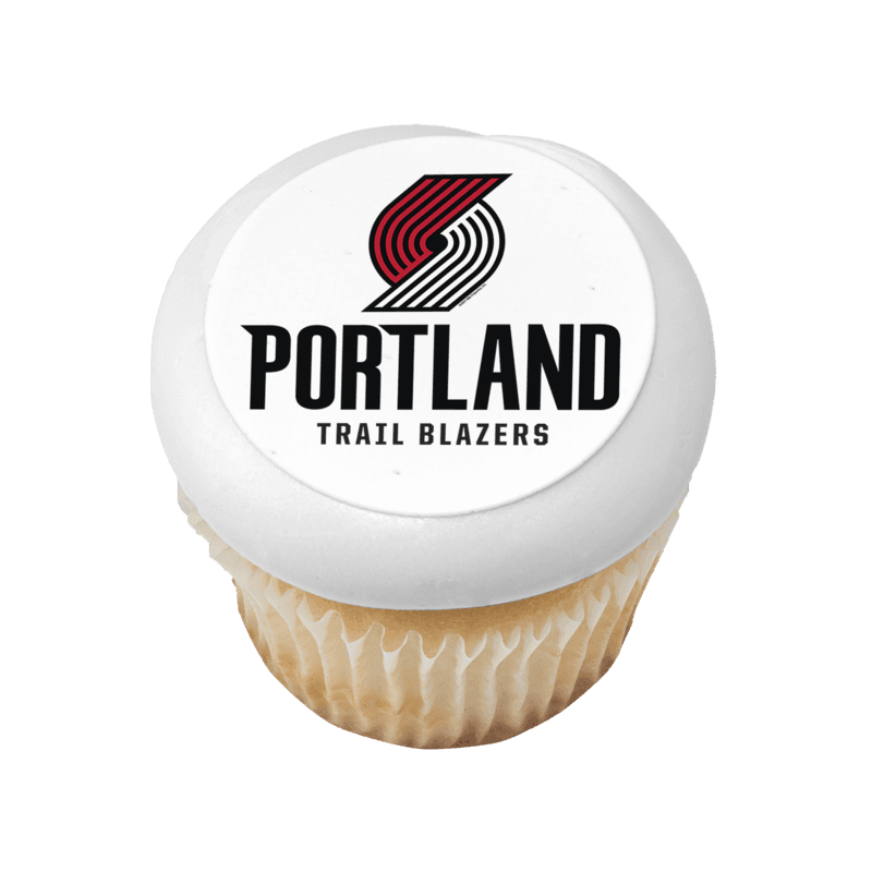 NBA Portland Trail Blazers Cupcake