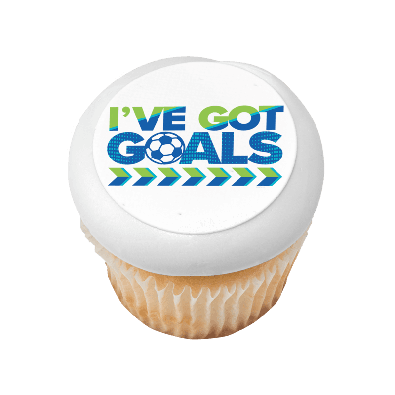 I've Got Goals Cupcake