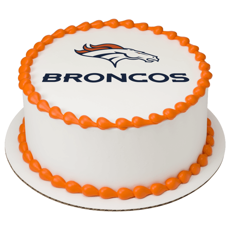 NFL Denver Broncos Cake