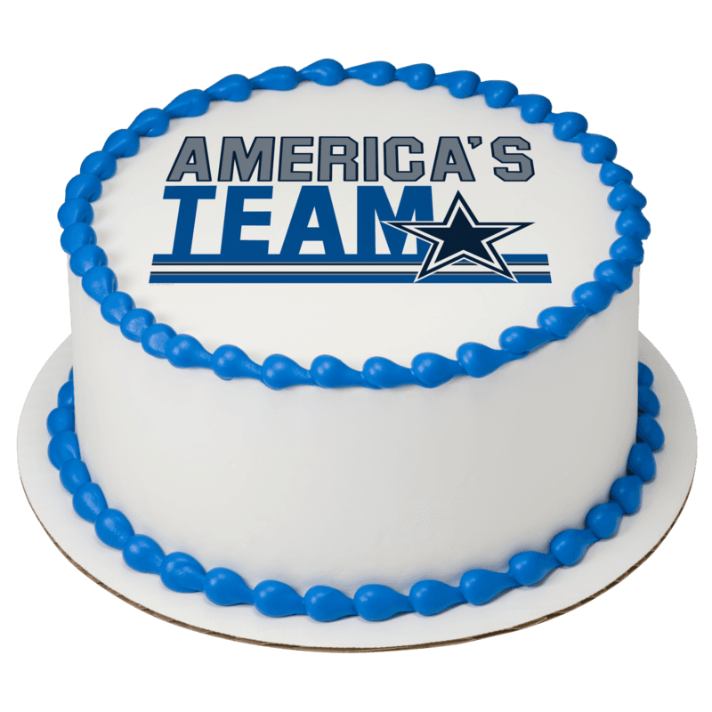 NFL Dallas Cowboys America's Team Cake