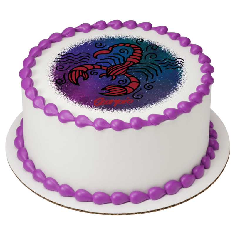 Scorpio Cake