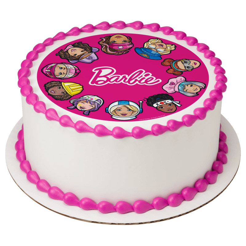 Barbie™ She Does It All Cake