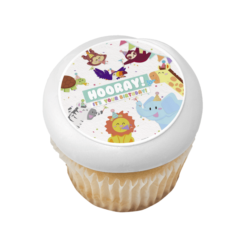 Hooray! It's Your Birthday Cupcake