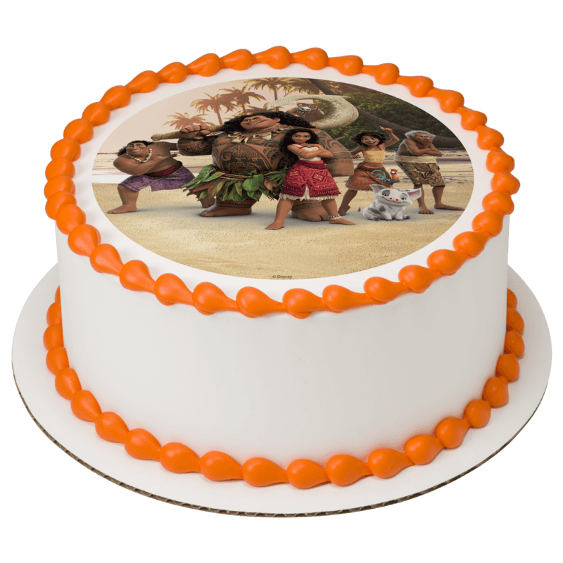 Disney's Moana 2 Ocean Connection Cake