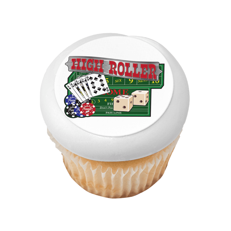 High Roller Cupcake