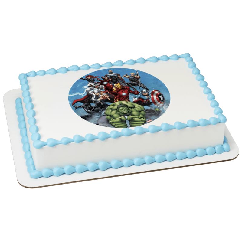 MARVEL Avengers Mightiest Heroes Cake