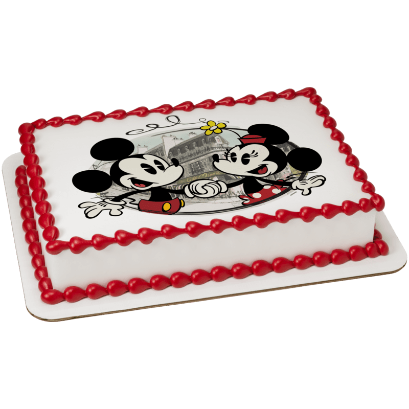 Mickey Mouse & Friends Cafe Minnie Cake
