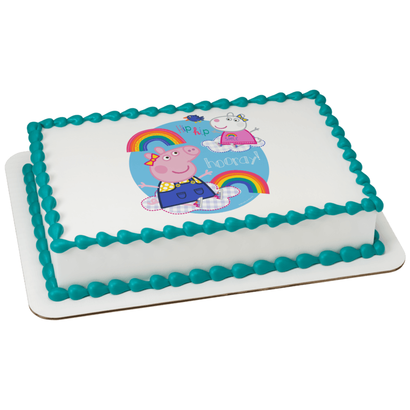Peppa Pig™ Hip Hip Hooray Cake