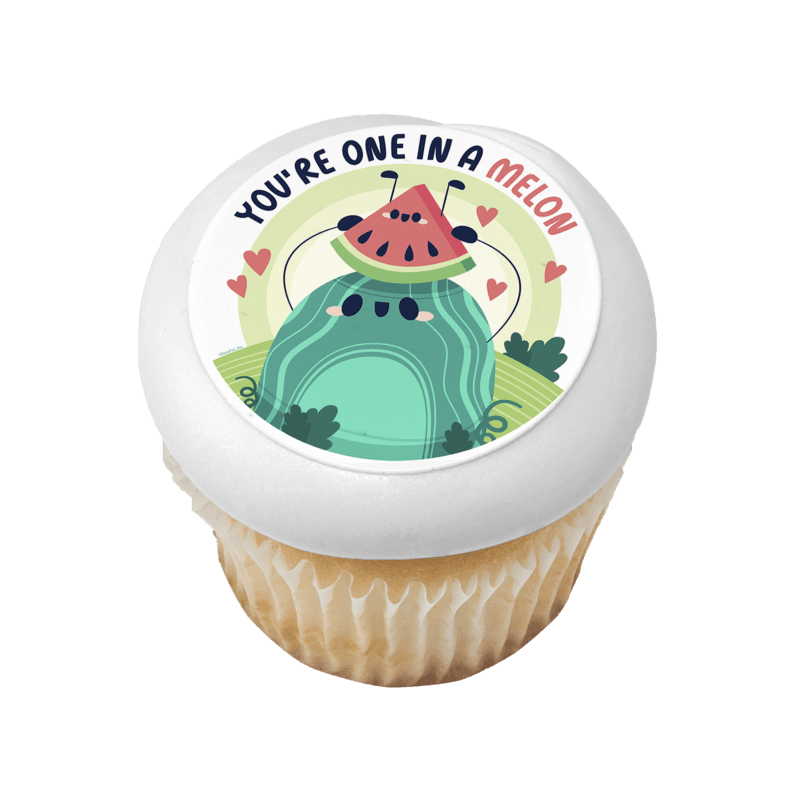 You're One In A Melon Cupcake