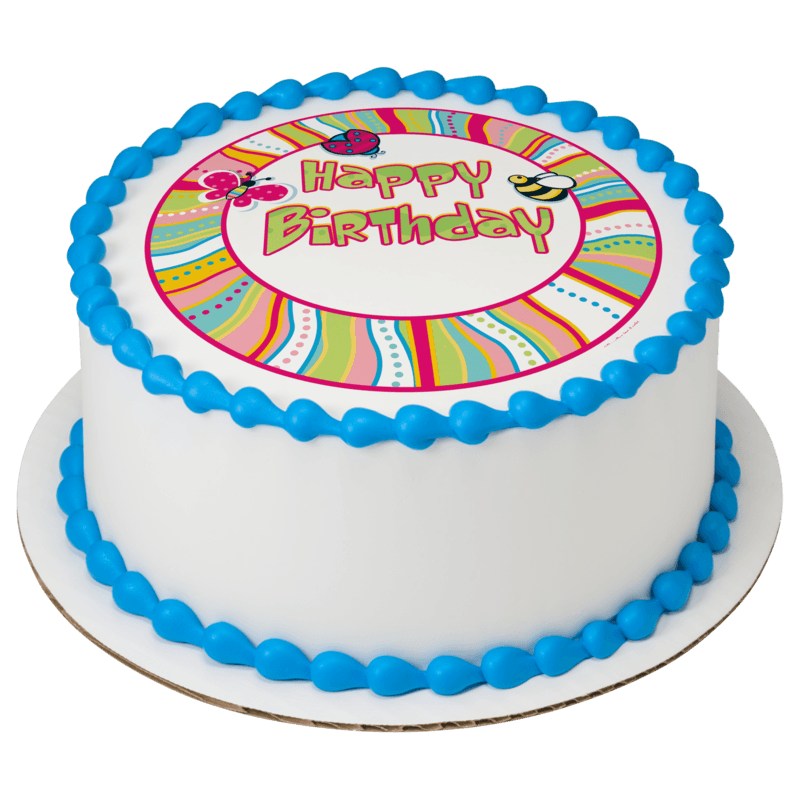 Cutie Pie Birthday Cake