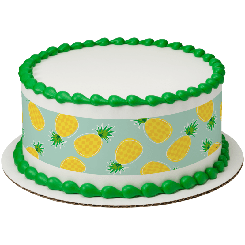 Tropical Pineapples Cake
