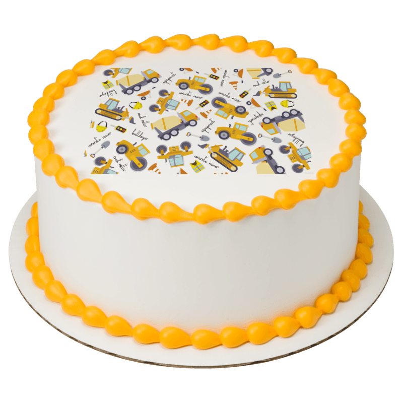 Construction Pattern Cake