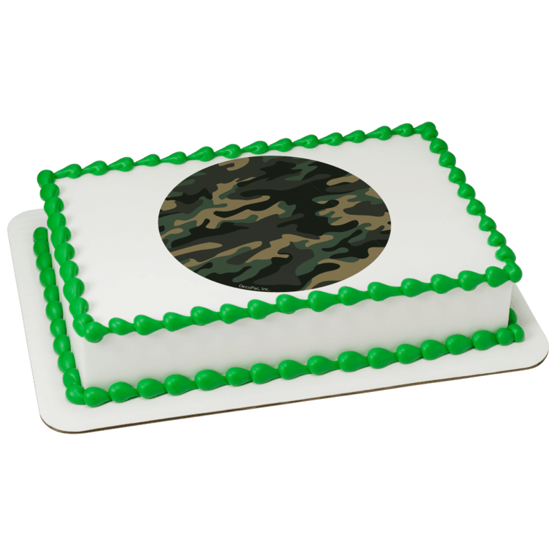 Camo Cake