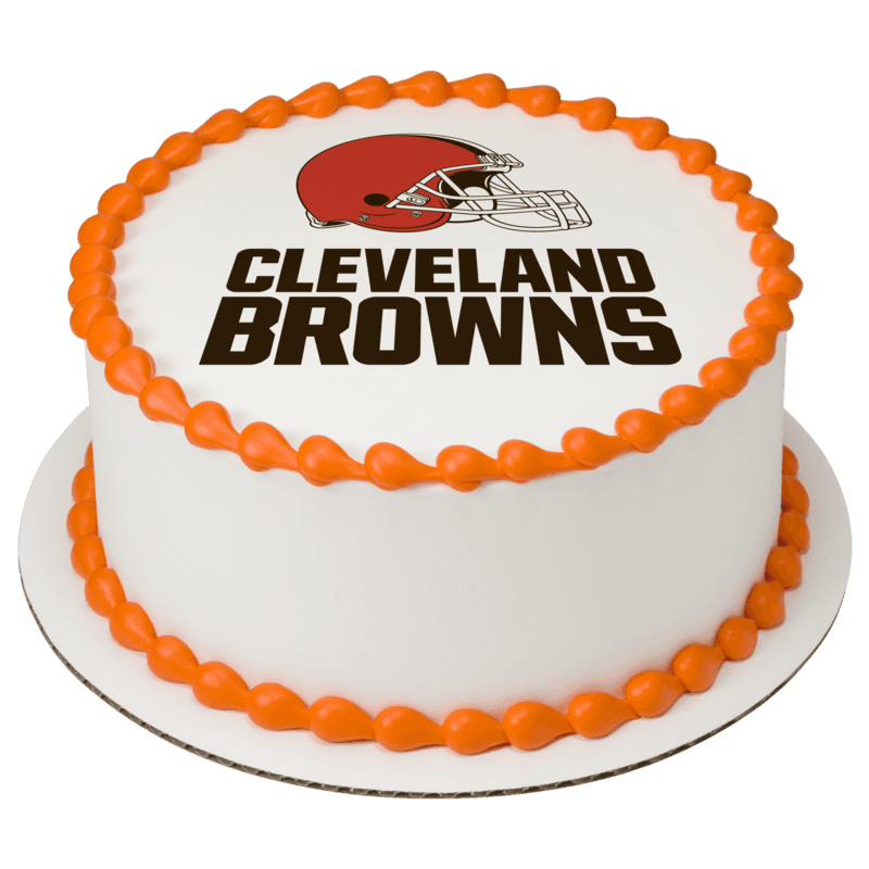 NFL Cleveland Browns Cake