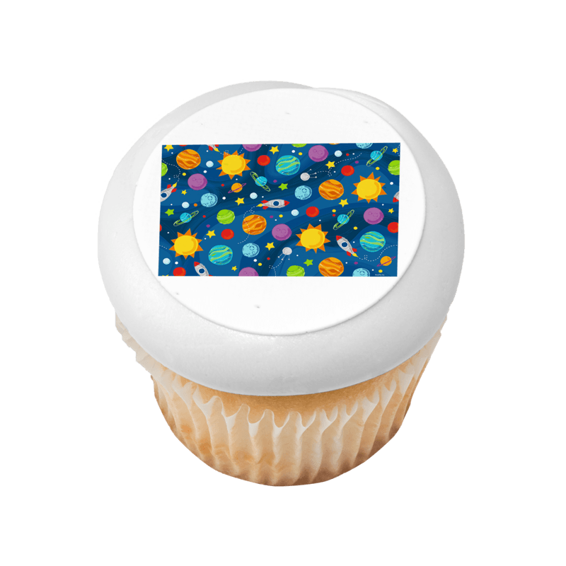 Outer Space Cupcake