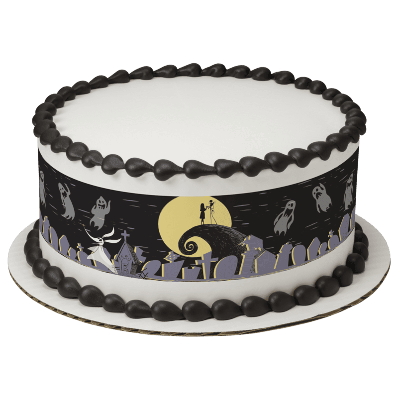 Disney Tim Burton's The Nightmare Before Christmas Authentic Mischief Cake